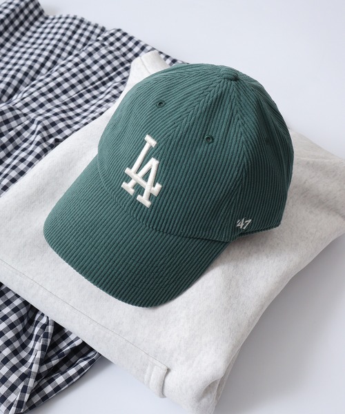 '47（フォーティーセブン）の「47Brand MLB公式 47Brand CLEAN UP BBCAP LA ロサンゼルスドジャース ベースボールキャップ（キャップ・メンズ・カーキ/ダークグリーン/ロイヤルブルー/マスタード/ワインレッド/ライトグリーン・FREE）」の3枚目の写真