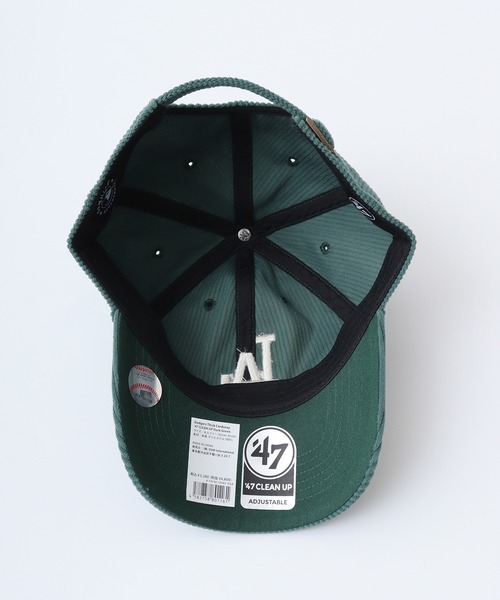 '47（フォーティーセブン）の「47Brand MLB公式 47Brand CLEAN UP BBCAP LA ロサンゼルスドジャース ベースボールキャップ（キャップ・メンズ・カーキ/ダークグリーン/ロイヤルブルー/マスタード/ワインレッド/ライトグリーン・FREE）」の8枚目の写真
