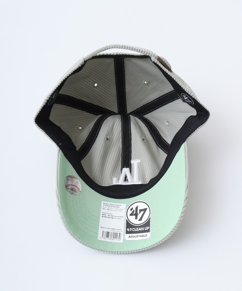 '47（フォーティーセブン）の「47Brand MLB公式 47Brand CLEAN UP BBCAP LA ロサンゼルスドジャース ベースボールキャップ（キャップ・メンズ・カーキ/ダークグリーン/ロイヤルブルー/マスタード/ワインレッド/ライトグリーン・FREE）」の12枚目の写真