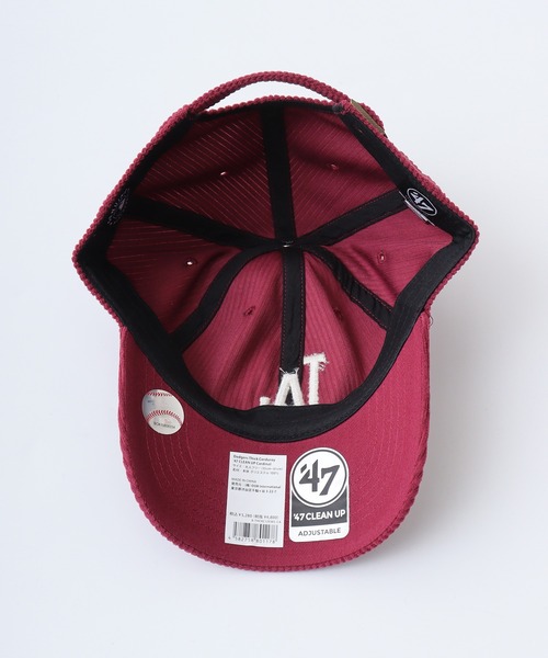 '47（フォーティーセブン）の「47Brand MLB公式 47Brand CLEAN UP BBCAP LA ロサンゼルスドジャース ベースボールキャップ（キャップ・メンズ・カーキ/ダークグリーン/ロイヤルブルー/マスタード/ワインレッド/ライトグリーン・FREE）」の18枚目の写真