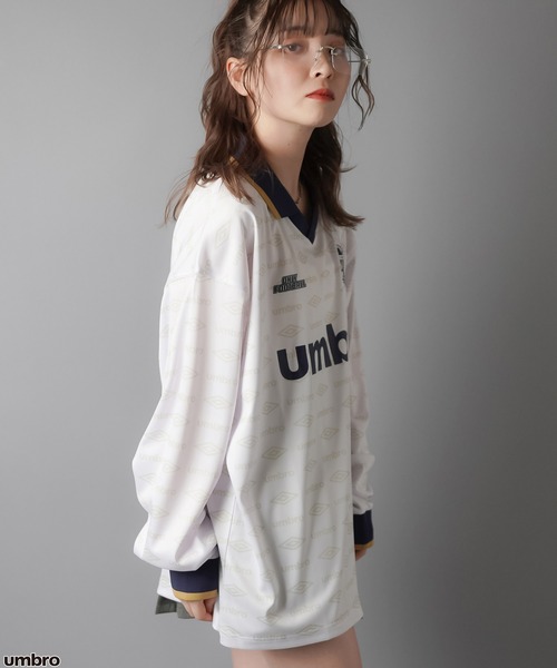 アンブロ umbro 長袖 トップス ロンT ポンチ トレーニング