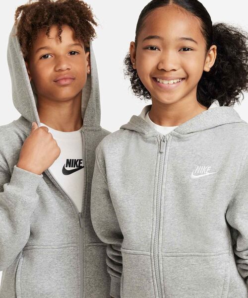 ナイキ スポーツウェア クラブ フリース ジュニア フルジップ