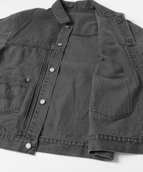 FREEMANS SPORTING CLUB（フリーマンズ スポーティング クラブ）の「FREEMANS SPORTING CLUB　LONGRIDGE JEAN JACKET（デニムジャケット・メンズ・ブラック・SMALL/MEDIUM/LARGE）」の5枚目の写真