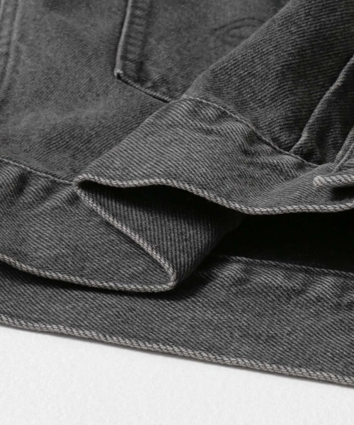 FREEMANS SPORTING CLUB（フリーマンズ スポーティング クラブ）の「FREEMANS SPORTING CLUB　LONGRIDGE JEAN JACKET（デニムジャケット・メンズ・ブラック・SMALL/MEDIUM/LARGE）」の3枚目の写真