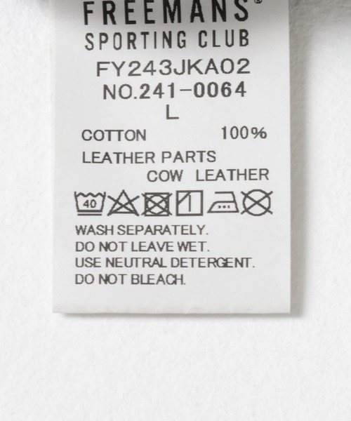 FREEMANS SPORTING CLUB（フリーマンズ スポーティング クラブ）の「FREEMANS SPORTING CLUB　LONGRIDGE JEAN JACKET（デニムジャケット・メンズ・ブラック・SMALL/MEDIUM/LARGE）」の2枚目の写真