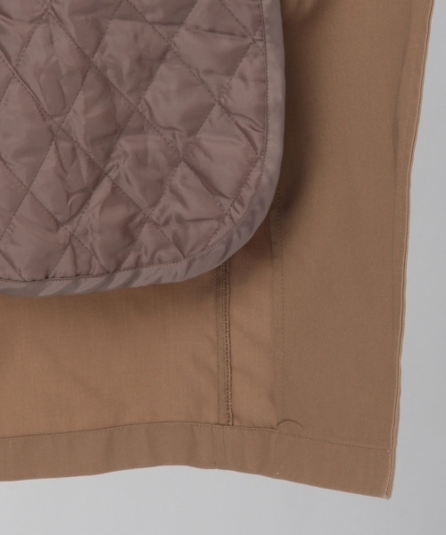 THE EMPORIUM(ジエンポリアム)の「綿ツイルトレンチコート(トレンチコート・レディース・グリーン/ベージュ/ネイビー・38/40)」の8枚目の写真