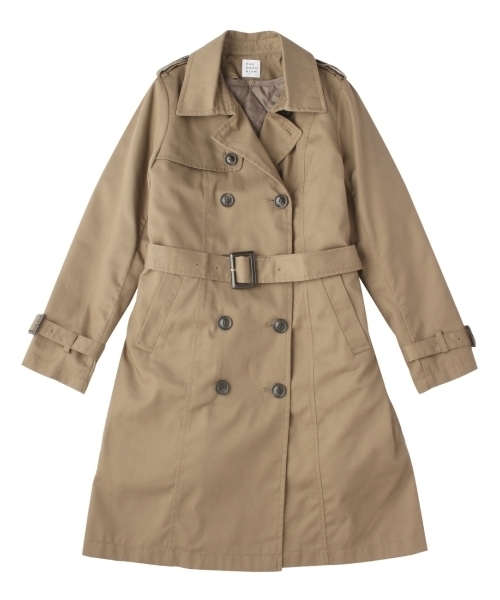 THE EMPORIUM(ジエンポリアム)の「綿ツイルトレンチコート(トレンチコート・レディース・グリーン/ベージュ/ネイビー・38/40)」の9枚目の写真