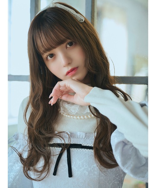 Ank Rouge(アンクルージュ)の「ジャガードオフショルワンピース(ワンピース・レディース・ブルー/ブラック/ホワイト・M)」の6枚目の写真