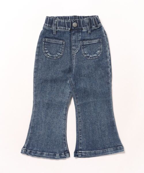 aimoha（アイモハ）の「【aimoha-KIDS-】フレアデニムパンツ（デニムパンツ・キッズ・ブルー・120/130/140/150/90/100/110）」の10枚目の写真