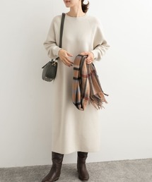 URBAN RESEARCH DOORS | スウェットライクニットワンピース(ワンピース)