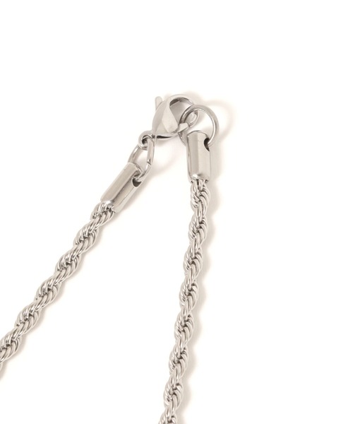 ステンレスフレンチロープネックレス(ネックレス)|BAYFLOW ステンレスフレンチロープネックレス(ネックレス)|BAYFLOW