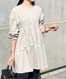 GeeRA | 前後2WAYボリュームティアードブラウス(シャツ/ブラウス)