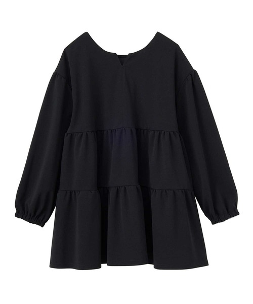 GeeRA（ジーラ）の「春 にぴったり。前後2WAYボリュームティアードチュニック（シャツ/ブラウス・レディース・サンドグレー/ブラック/オフホワイト・LARGE/X-LARGE/MEDIUM）」の17枚目の写真