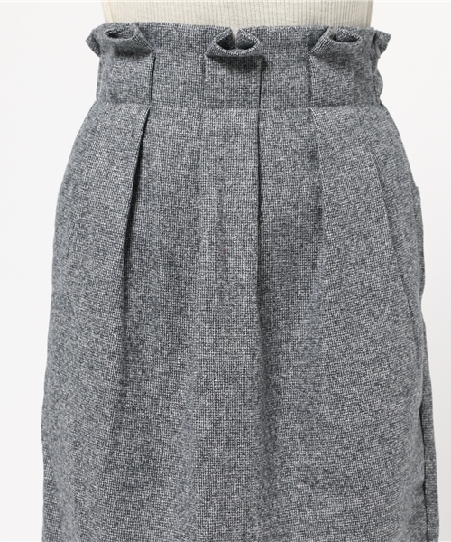 mystic（ミスティック）の「【mystic】ウエストタックタイトスカート（スカート・レディース・チャコールグレー/グレー/ネイビー/キャメル・2/1）」の8枚目の写真