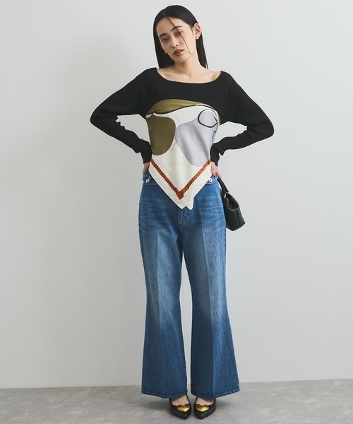 Juze（ジュゼ）の「メタルハートパンプス（バレエシューズ・レディース・ブラック/キナリ・S/M/L）」の4枚目の写真