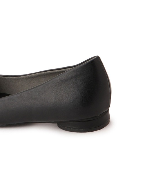 Juze（ジュゼ）の「メタルハートパンプス（バレエシューズ・レディース・ブラック/キナリ・S/M/L）」の9枚目の写真