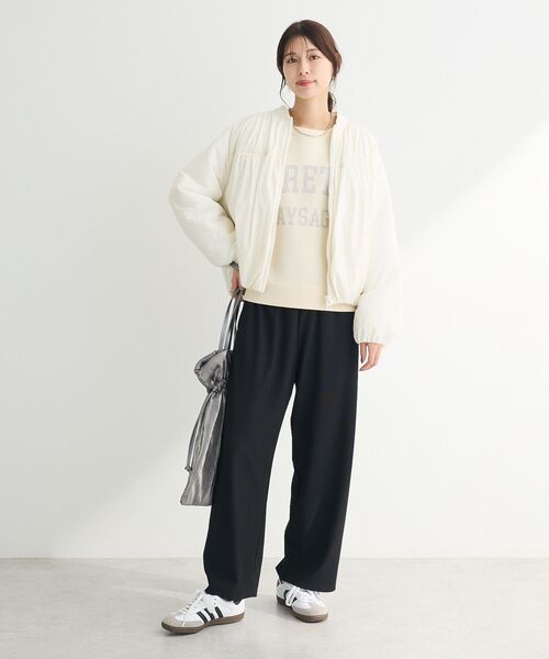 Green Parks(グリーンパークス)の「andmikka メタリックプリーツトートバッグ(トートバッグ・レディース・ゴールド/ラベンダー/シルバー系その他2/シルバー・FREE)」の6枚目の写真