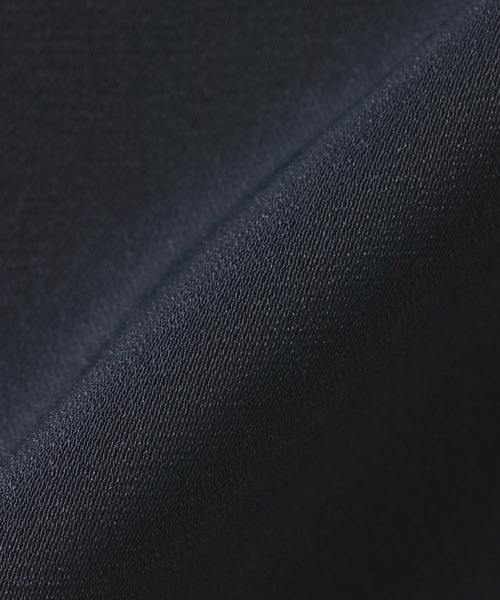 TOKYO SHIRTS（トウキョウシャツ）の「シルキーサテン ボウタイパールブラウス 長袖 レディース（シャツ/ブラウス・レディース・ブルー/ホワイト/ネイビー・M/L/LL）」の9枚目の写真