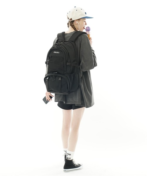 MILKFED.【37L】DAILY BACKPACK【PC収納可・A4サイズ】 37L】DAILY BACKPACK【PC収納可・A4サイズ】（バックパック