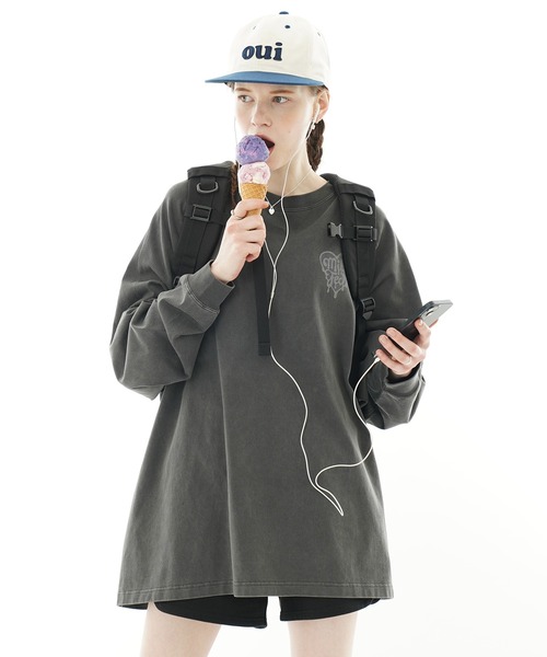 MILKFED.（ミルクフェド）の「【37L】DAILY BACKPACK【PC収納可・A4サイズ】（バックパック/リュック・レディース・レッド/ブラック・ONE SIZE）」の7枚目の写真