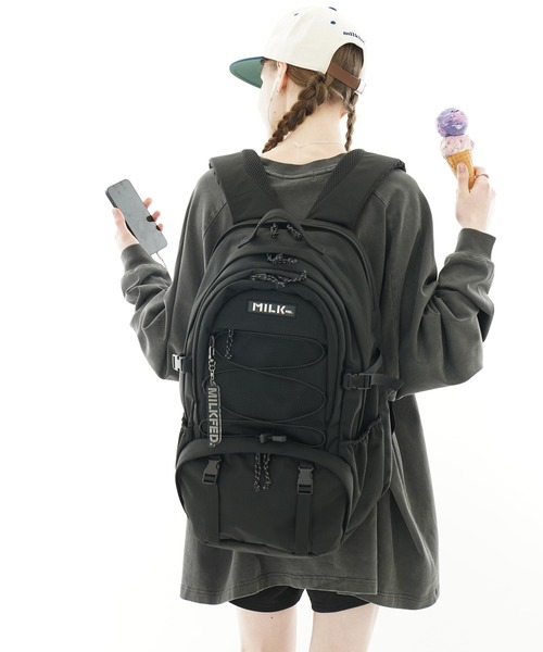 【信頼】 37L】DAILY BACKPACK【PC収納可・A4サイズ】（バックパック バッグ