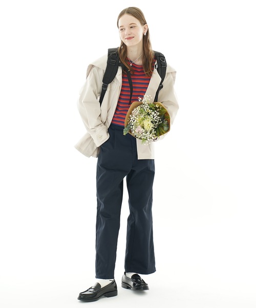 MILKFED.（ミルクフェド）の「【37L】DAILY BACKPACK【PC収納可・A4サイズ】（バックパック/リュック・レディース・レッド/ブラック・ONE SIZE）」の16枚目の写真