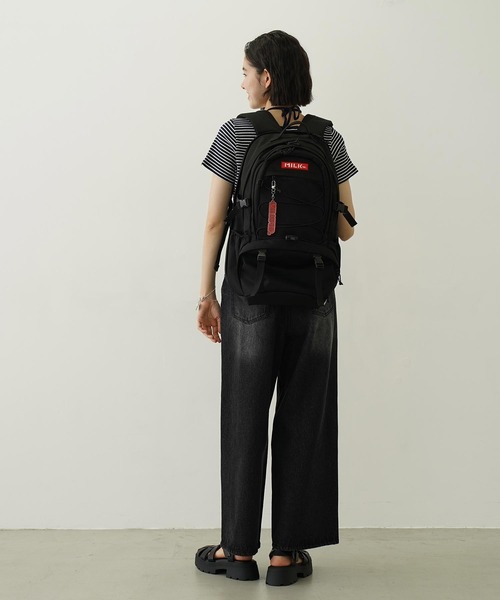 MILKFED.【37L】DAILY BACKPACK【PC収納可・A4サイズ】 37L】DAILY BACKPACK【PC収納可・A4サイズ】（バックパック