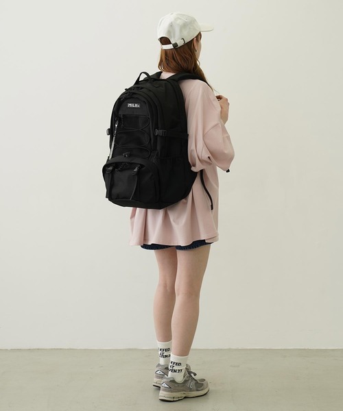 MILKFED.【37L】DAILY BACKPACK【PC収納可・A4サイズ】 37L】DAILY BACKPACK【PC収納可・A4サイズ】（バックパック