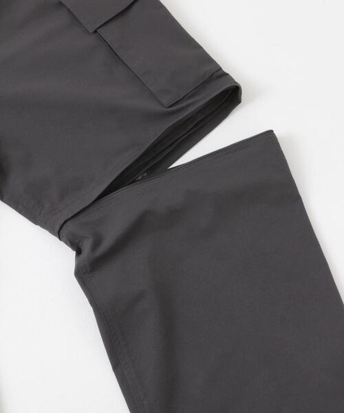 ITEMS URBANRESEARCH（アイテムズ アーバンリサーチ）の「『セットアップ対応』ドライウェザー 2WAYカーゴパンツ（その他パンツ・メンズ・ブラック/チャコールグレー・MEDIUM/LARGE）」の15枚目の写真