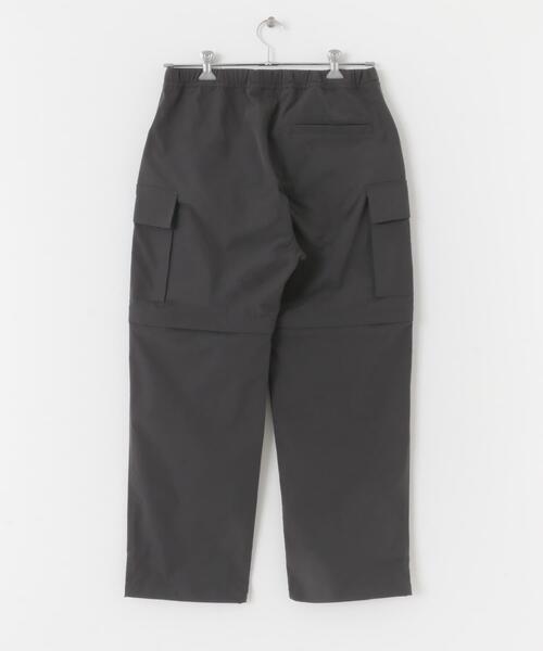ITEMS URBANRESEARCH（アイテムズ アーバンリサーチ）の「『セットアップ対応』ドライウェザー 2WAYカーゴパンツ（その他パンツ・メンズ・ブラック/チャコールグレー・MEDIUM/LARGE）」の17枚目の写真