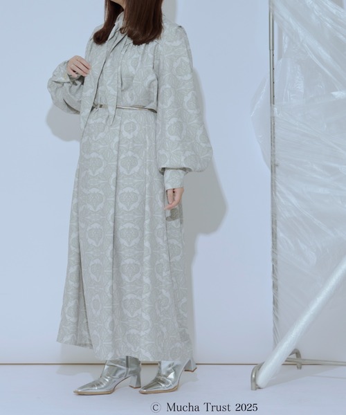 Ezick（エジック）の「【Ezick×MUCHA】2WAYワンピース（シャツワンピース・レディース・オリーブ/ブルー・FREE）」の6枚目の写真