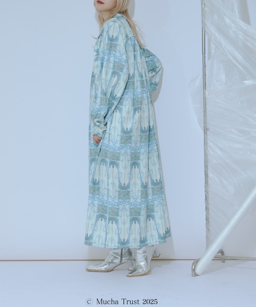 Ezick（エジック）の「【Ezick×MUCHA】2WAYワンピース（シャツワンピース・レディース・オリーブ/ブルー・FREE）」の10枚目の写真