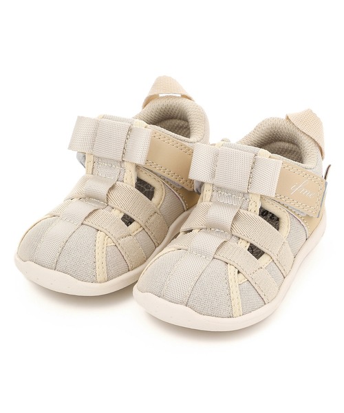 IFME（イフミー）の「BABY｜ifme CALIN  ラメウォーターシューズ[リンクコーデ]（サンダル・キッズ・ブラック/ホワイト/ベージュ/パープル・12.0cm/12.5cm/13.0cm/13.5cm/14.0cm/14.5cm/15.0cm）」の3枚目の写真