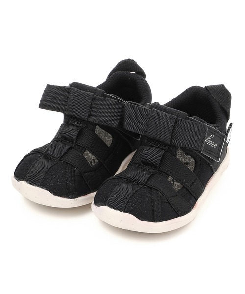 IFME（イフミー）の「BABY｜ifme CALIN  ラメウォーターシューズ[リンクコーデ]（サンダル・キッズ・ブラック/ホワイト/ベージュ/パープル・12.0cm/12.5cm/13.0cm/13.5cm/14.0cm/14.5cm/15.0cm）」の2枚目の写真