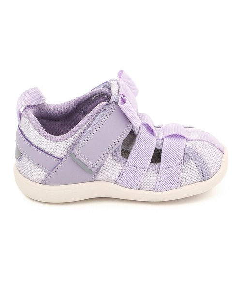 IFME（イフミー）の「BABY｜ifme CALIN  ラメウォーターシューズ[リンクコーデ]（サンダル・キッズ・ブラック/ホワイト/ベージュ/パープル・12.0cm/12.5cm/13.0cm/13.5cm/14.0cm/14.5cm/15.0cm）」の8枚目の写真