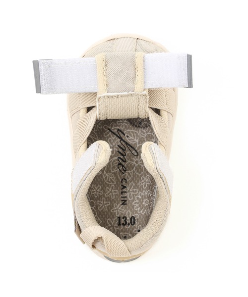 IFME（イフミー）の「BABY｜ifme CALIN  ラメウォーターシューズ[リンクコーデ]（サンダル・キッズ・ブラック/ホワイト/ベージュ/パープル・12.0cm/12.5cm/13.0cm/13.5cm/14.0cm/14.5cm/15.0cm）」の18枚目の写真