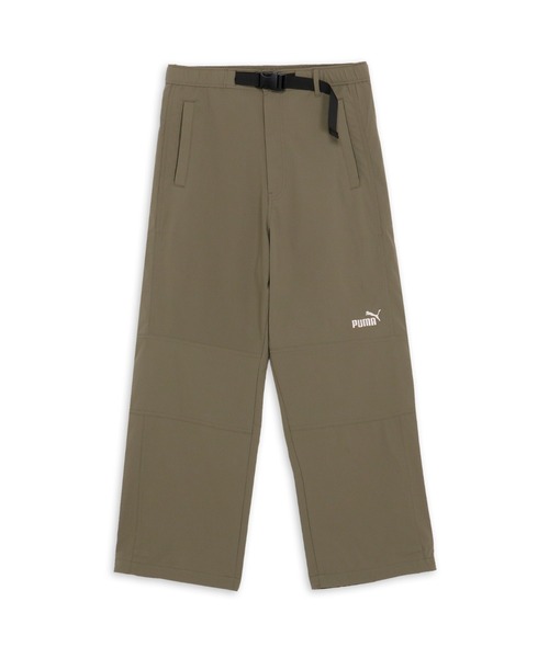 PUMA（プーマ）の「PUMA プーマ メンズ CORE HERITAGE ウーブン パンツ CORE HERITAGE WOVEN PANTS（その他パンツ・メンズ・グリーン系その他/ブラック・LARGE/MEDIUM/XX-LARGE/SMALL/X-LARGE）」の2枚目の写真