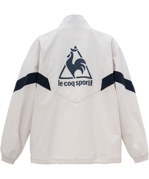90s古着ルコックスポルティフ ナイロンジャケット ワンポイントロゴ刺繍XL le coq sportif - 90's Le Coq Sportif ロゴ刺繍 ナイロン