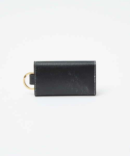 WHITE HOUSE COX（ホワイトハウスコックス）の「【WHITE HOUSE COX/ホワイトハウスコックス】S9692KEY CASE WITH RING / REGENT BRIDLE/キーケース/牛革【WEB限定】（キーケース/キーアクセサリー・メンズ・ブラック系その他/ブラック系その他2/ネイビー/イエロー・フリー）」の16枚目の写真