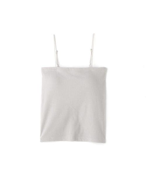 FREE'S MART(フリーズマート)の「◆カップ付きベアキャミソール(キャミソール・レディース・グレー/ブラック/ホワイト・FREE)」の9枚目の写真