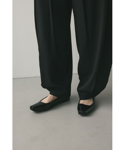 STYLEMIXER(スタイルミキサー)の「ワイドタックフォルムパンツ(その他パンツ・レディース・グレー/ブラック/ライトベージュ・SMALL/MEDIUM)」の10枚目の写真