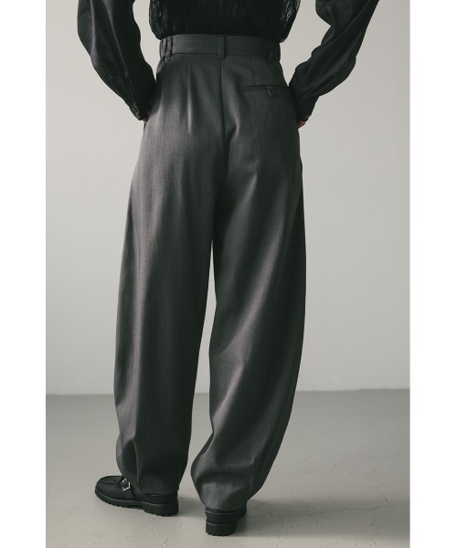 STYLEMIXER(スタイルミキサー)の「ワイドタックフォルムパンツ(その他パンツ・レディース・グレー/ブラック/ライトベージュ・SMALL/MEDIUM)」の15枚目の写真