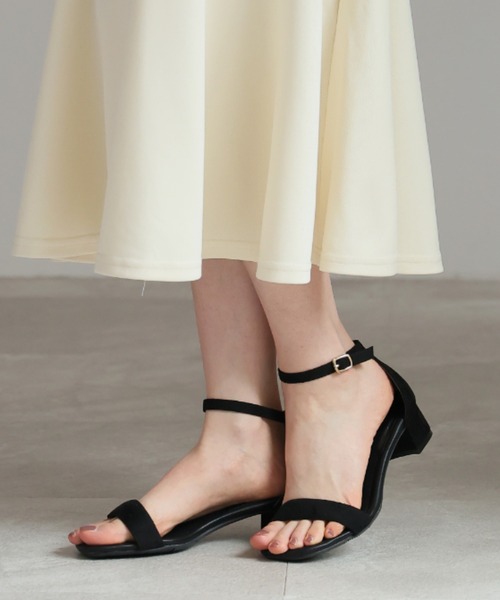 新品・未使用】EDIT.FORLULU アンクルストラップサンダルΩ