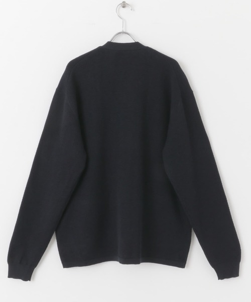 URBAN RESEARCH ROSSO MEN（アーバンリサーチロッソメン）の「変形カノコトッパーニットカーディガン（カーディガン/ボレロ・メンズ・ライトグレー/ネイビー/ブラック・LARGE/MEDIUM）」の5枚目の写真