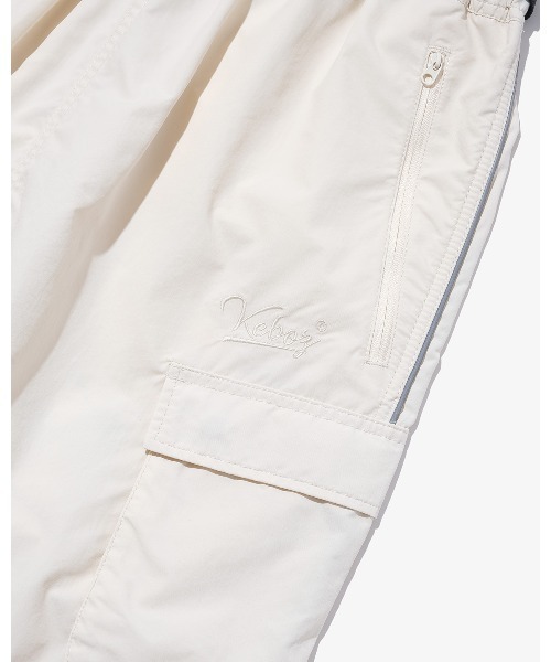 KEBOZ（ケボズ）の「SUPPLEX CONVERTIBLE PANTS 25SS（その他パンツ・メンズ・ブラック/グレー/オフホワイト・M/L/XL）」の11枚目の写真