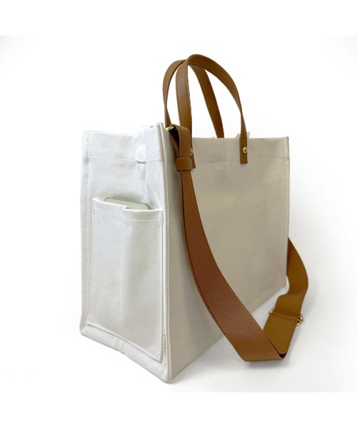 ROOTOTE(ルートート)の「ルートート / LT.デリ.メッゾプント-A(ショルダーバッグ・レディース・カーキ/ブラック/アイボリー・FREE)」の14枚目の写真