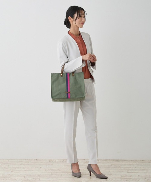 ROOTOTE(ルートート)の「ルートート / LT.デリ.メッゾプント-A(ショルダーバッグ・レディース・カーキ/ブラック/アイボリー・FREE)」の22枚目の写真
