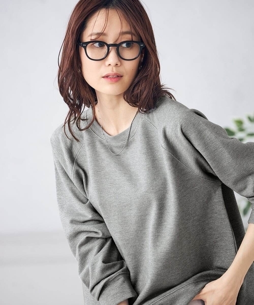 a.v.v（アーヴェヴェ）の「ラメ裏毛スウェット（スウェット・レディース・グレー/グレー系その他・36/40/38）」の12枚目の写真