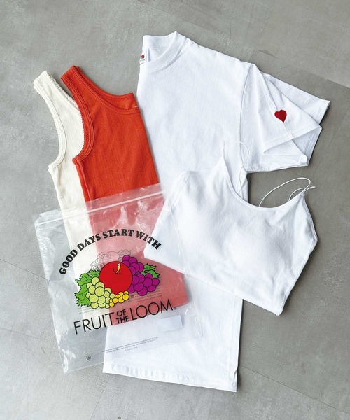 PICCIN（ピッチン）の「【別注】FRUIT OF THE LOOM×PICCIN 4点セット（white）（Tシャツ/カットソー・レディース・ホワイト・M）」の12枚目の写真