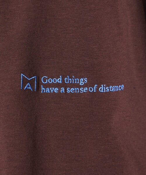 Firsthand（ファーストハンド）の「MA Firsthand/マ ファーストハンド BASIC LOGO POLO ONEPIECE / ベーシック ロゴ ワンポイント刺繍  ポロワンピース / 半袖ポロ ロングワンピース（ワンピース・レディース・ブラウン/ホワイト/ネイビー・FREE）」の10枚目の写真